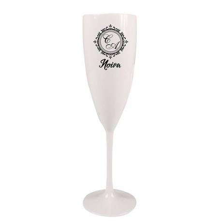 Taça Champagne Personalizada Casamento Brasão Noiva - Aluá festas é ruim? Taça Champagne Personalizada Casamento Brasão Noiva - Aluá festas é boa?