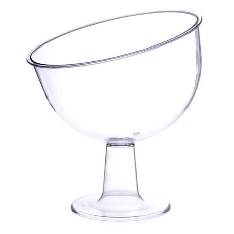 Taça de Acrílico Inclinada Grande Três Triângulos Menor preço em Taça de Acrílico Inclinada Grande Três Triângulos