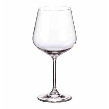Taca de vinho tinto bohemia 600ml 58148 / un / crystalite Menor preço em Taca de vinho tinto bohemia 600ml 58148 / un / crystalite