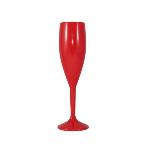 Taça Espumante Acrílico 170ml Vermelho Fechado Boccati Menor preço em Taça Espumante Acrílico 170ml Vermelho Fechado Boccati