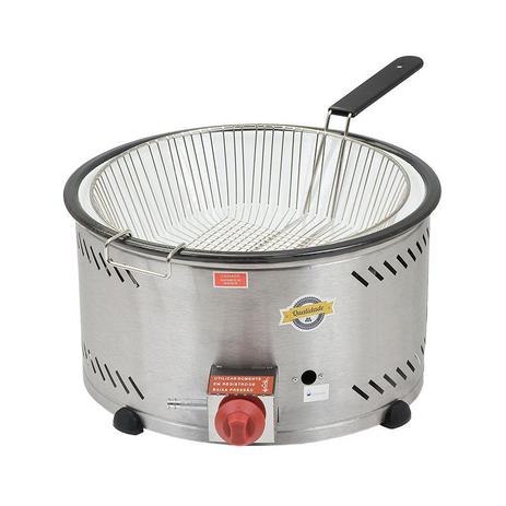 Tacho de frituras a gás 7.5 litros Modelo 0956 Pipocar - Marchesoni Menor preço em Tacho de frituras a gás 7.5 litros Modelo 0956 Pipocar - Marchesoni