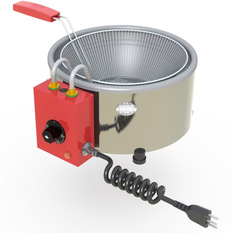 Tacho Fritadeira Elétrica Profissional Progas 3l em Aço Inox 127v - Progás Menor preço em Tacho Fritadeira Elétrica Profissional Progas 3l em Aço Inox 127v - Progás