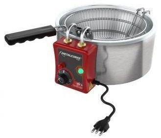 Tacho Fritador 5 Litros Metalcubas Tfre05 Elétrico Menor preço em Tacho Fritador 5 Litros Metalcubas Tfre05 Elétrico