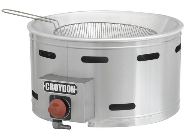 Tacho para Frituras a Gás 7L Inox Croydon TFGC-G - com Controle de Temperatura