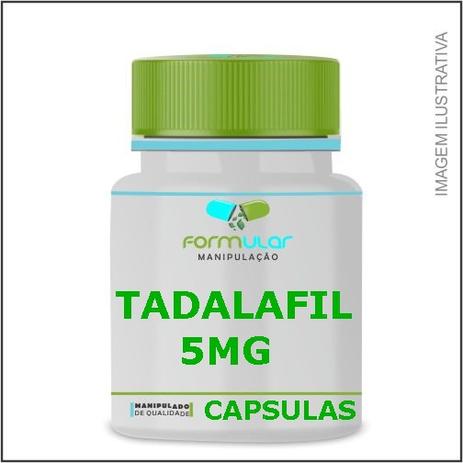 Tadalafil 5mg 120 Capsulas Manipulado - Formular Menor preço em Tadalafil 5mg 120 Capsulas Manipulado - Formular