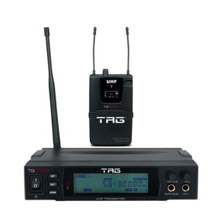 Tag Sound - Monitor Sem Fio TG9000 Menor preço em Tag Sound - Monitor Sem Fio TG9000