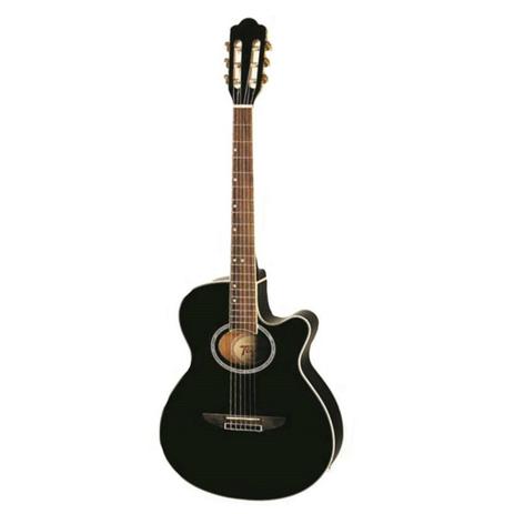 Tagima - Violão Elétrico Nylon Vegas Preto Menor preço em Tagima - Violão Elétrico Nylon Vegas Preto