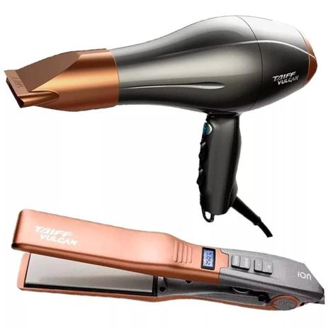 Taiff Vulcan Secador Profissional 2400w + Prancha 250º C é ruim? Taiff Vulcan Secador Profissional 2400w + Prancha 250º C é boa?