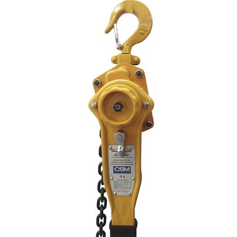 Talha Manual 1 Ton c/ Alavanca Corrente 1,5m TCA1000 CSM Menor preço em Talha Manual 1 Ton c/ Alavanca Corrente 1,5m TCA1000 CSM