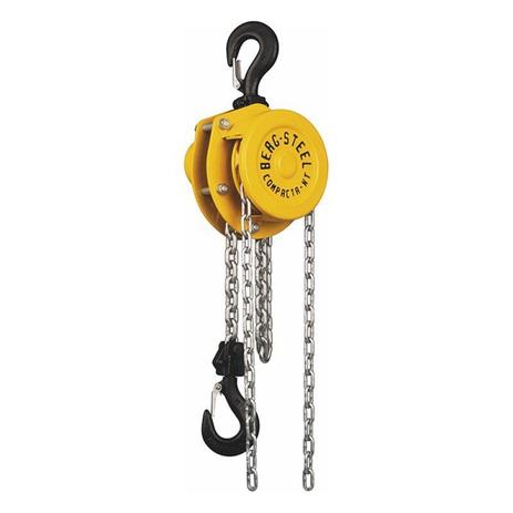 Talha Manual 1 TON x 3mts NT - Berg steel Menor preço em Talha Manual 1 TON x 3mts NT - Berg steel