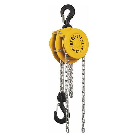 Talha Manual 2 TON x 3mts 2203NT - Berg steel Menor preço em Talha Manual 2 TON x 3mts 2203NT - Berg steel