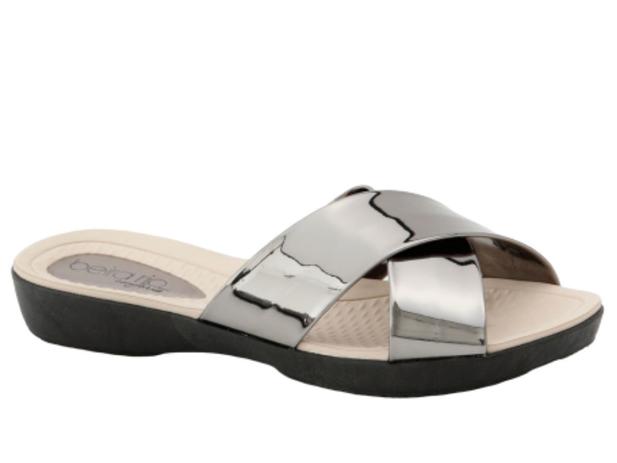 tamanco anabela beira rio conforto