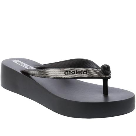 Tamanco Azaleia Anabela Detalhe Metalizada Preto - Calçados Femininos -  Magazine Luiza