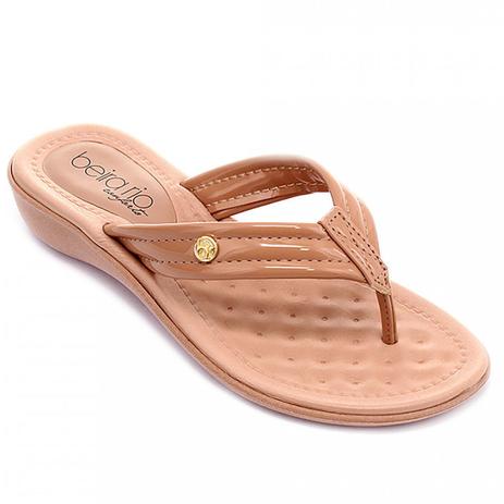 tamanco anabela beira rio conforto