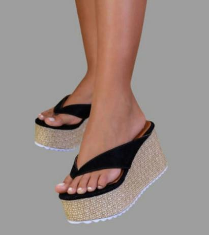Tamanco Delazari Salto Plataforma Nobuck Preto - Tamanco Feminino -  Magazine Luiza