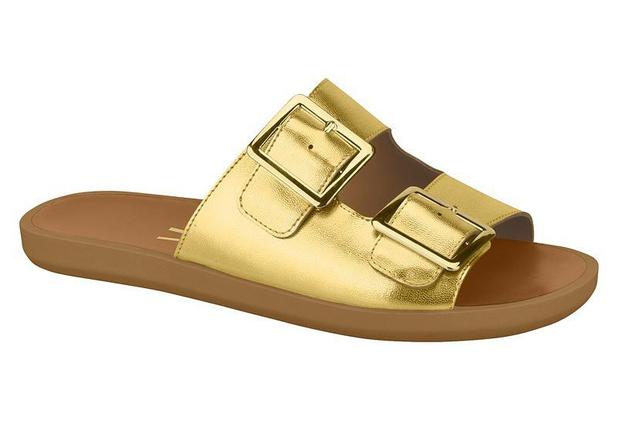 Tamanco metalizado veneza vizzano dourado 6363.118 Menor preço em Tamanco metalizado veneza vizzano dourado 6363.118