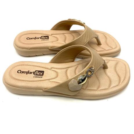rasteira comfortflex preta