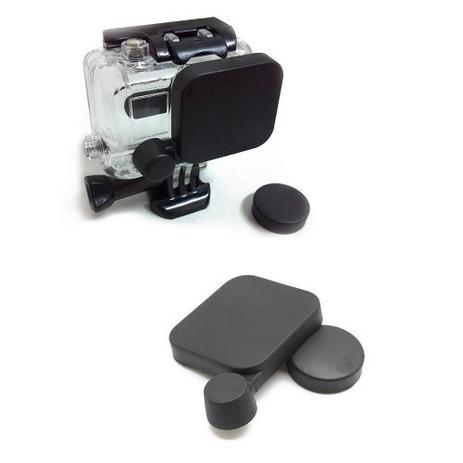 Tampa Capa Protetora De Lente Case Housing Gopro Hero 3 - Oem Menor preço em Tampa Capa Protetora De Lente Case Housing Gopro Hero 3 - Oem
