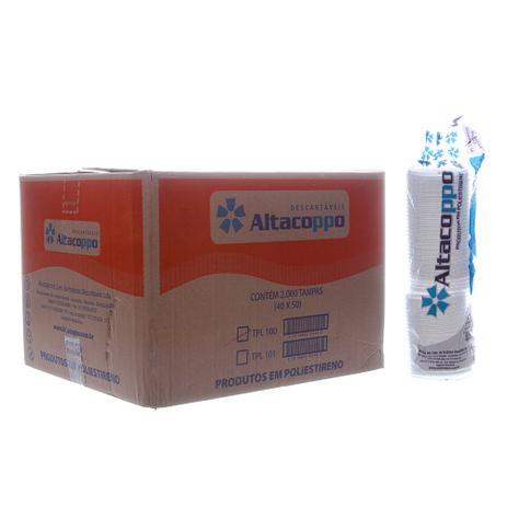 Tampa de Plástico Transparente para Copo com Furo TPF- 301 Caixa com 2000 Unidades Altacoppo é ruim? Tampa de Plástico Transparente para Copo com Furo TPF- 301 Caixa com 2000 Unidades Altacoppo é boa?