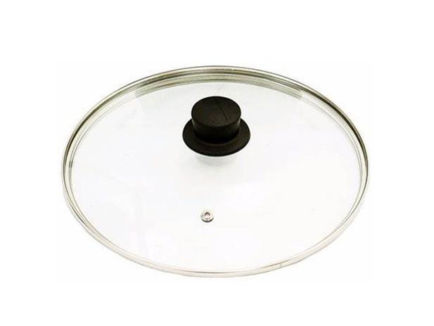 Tampa de Vidro Avulsa 24 cm para Panela Frigideira Caçarola - Docesar Menor preço em Tampa de Vidro Avulsa 24 cm para Panela Frigideira Caçarola - Docesar