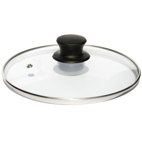 Tampa de Vidro Temperado Avulsa Para Panela Frigideira Caçarola 24 cm - Cozinha Mineira Menor preço em Tampa de Vidro Temperado Avulsa Para Panela Frigideira Caçarola 24 cm - Cozinha Mineira