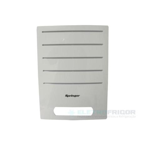 Tampa do filtro ar condicionado springer duo 7500 10000 btus eletronico branca Menor preço em Tampa do filtro ar condicionado springer duo 7500 10000 btus eletronico branca