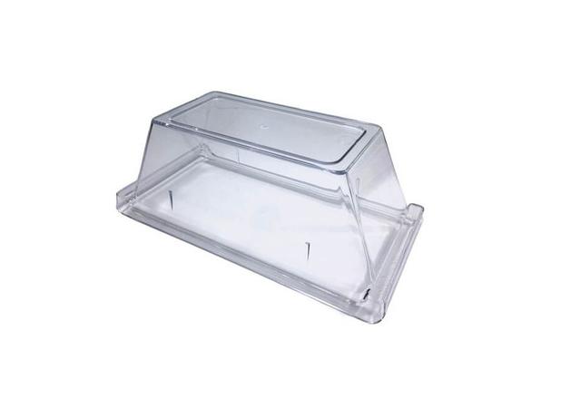 Tampa para Bandeja 15 x 30 cm Policarbonato Natural Vemplast - VEM 817 Menor preço em Tampa para Bandeja 15 x 30 cm Policarbonato Natural Vemplast - VEM 817
