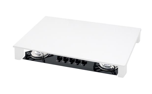 Tampa para Cooktop 2 Bocas 49 x 34 cm Fogatti MDF Laqueado - Branco - Formalivre é boa?