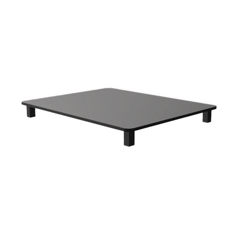 Tampa para Cooktop 4 Bocas 55,5 x 46 cm Atlas Madeira MDF Laqueado Preto - Formalivre Menor preço em Tampa para Cooktop 4 Bocas 55,5 x 46 cm Atlas Madeira MDF Laqueado Preto - Formalivre