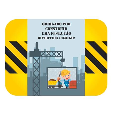 Tampa para Marmitinha Festa Construtor 12 unidades Duster - Festabox Menor preço em Tampa para Marmitinha Festa Construtor 12 unidades Duster - Festabox
