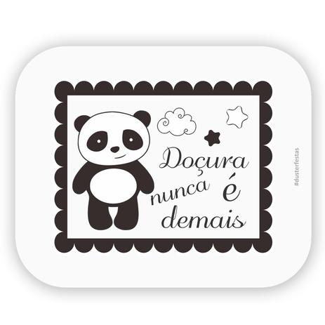 Tampa para Mini Marmitinha Panda 10 unidades Duster - Festabox Menor preço em Tampa para Mini Marmitinha Panda 10 unidades Duster - Festabox