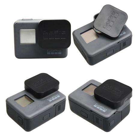 Tampa Protetor De Lente Da Gopro Hero 5 Hero 6 Black Logo - Oem é boa?
