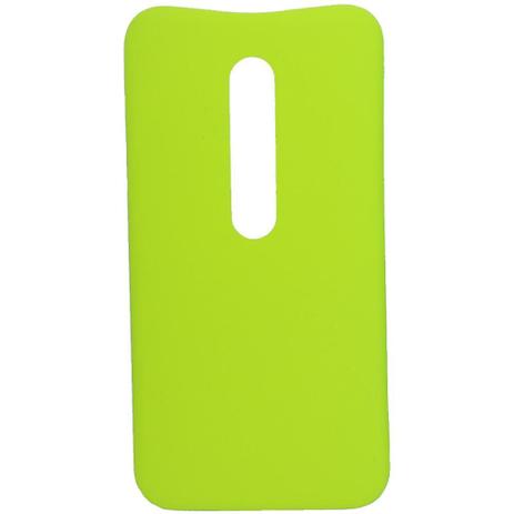 Tampa Protetora Traseira para Motorola Moto G3 Verde Limão - Generica Menor preço em Tampa Protetora Traseira para Motorola Moto G3 Verde Limão - Generica