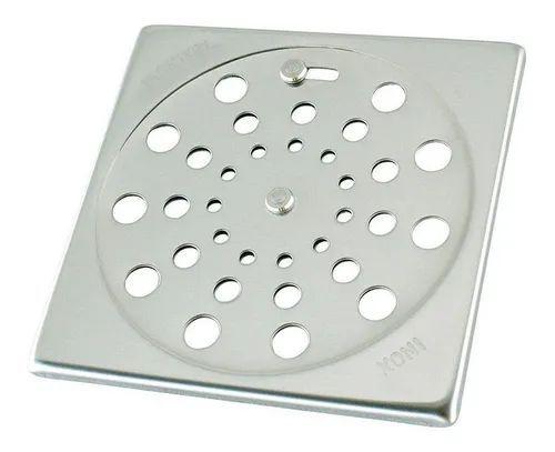 Tampa Ralo Grelha Quadrado 10x10cm Aço Inox Abre E Fecha - Clarinox Menor preço em Tampa Ralo Grelha Quadrado 10x10cm Aço Inox Abre E Fecha - Clarinox
