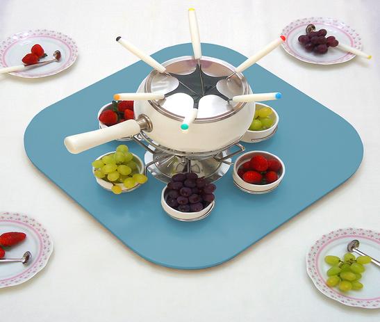Tampo Tábua Prato Giratório para Mesa 60 cm - Azul Laca - Formalivre Menor preço em Tampo Tábua Prato Giratório para Mesa 60 cm - Azul Laca - Formalivre