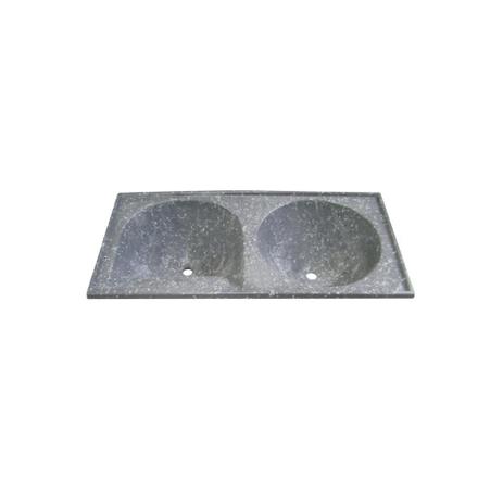 Tanque de Alvenaria Granito Sintético Conjunto Cinza 120cm - Irmãos corso Menor preço em Tanque de Alvenaria Granito Sintético Conjunto Cinza 120cm - Irmãos corso