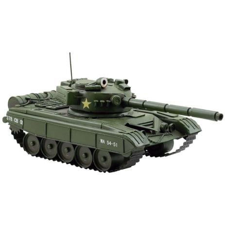 Tanque De Guerra de Metal Verde Militar 33cm Estilo Retrô - Verito