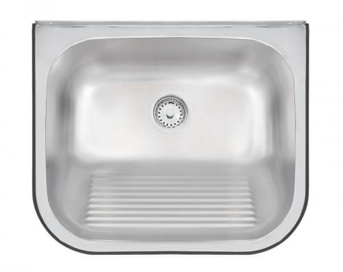Tanque de Parede Aço Inox Acetinado 55cm x 45cm PRIME (Com 01 Válvula) Tramontina Menor preço em Tanque de Parede Aço Inox Acetinado 55cm x 45cm PRIME (Com 01 Válvula) Tramontina