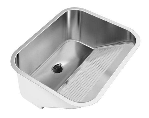 Tanque Inox Debacco 60x50x25cm Fosco Capacidade 55 Litros - De bacco Menor preço em Tanque Inox Debacco 60x50x25cm Fosco Capacidade 55 Litros - De bacco