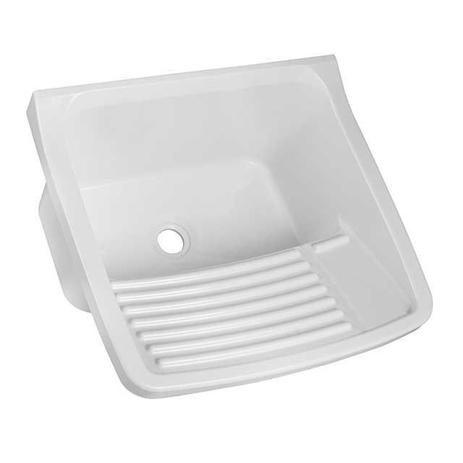 Tanque lavanderia de plástico 15 litros branco Astra Menor preço em Tanque lavanderia de plástico 15 litros branco Astra