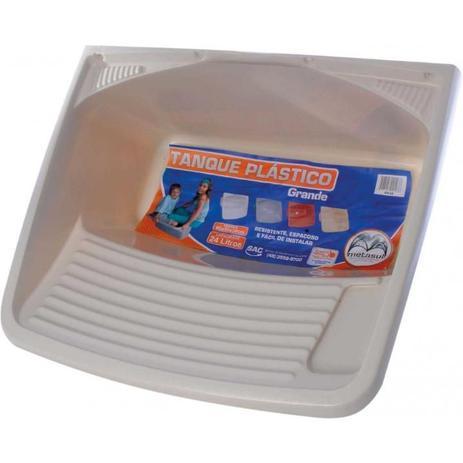 Tanque Plastico Metasul 24lt Bege Menor preço em Tanque Plastico Metasul 24lt Bege