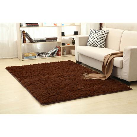 Tapete 100x150cm Marrom New Shaggy Camesa é boa?