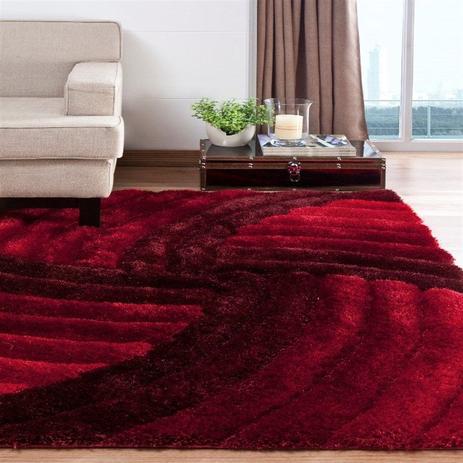 Tapete 3D Star Vermelho 150 x 200 cm - Tapetes Corttex Menor preço em Tapete 3D Star Vermelho 150 x 200 cm - Tapetes Corttex