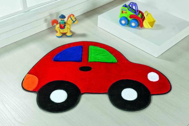 Tapete Antiderrapante FORMATO FUSCA FELIZ - VERMELHO - Guga tapetes Menor preço em Tapete Antiderrapante FORMATO FUSCA FELIZ - VERMELHO - Guga tapetes