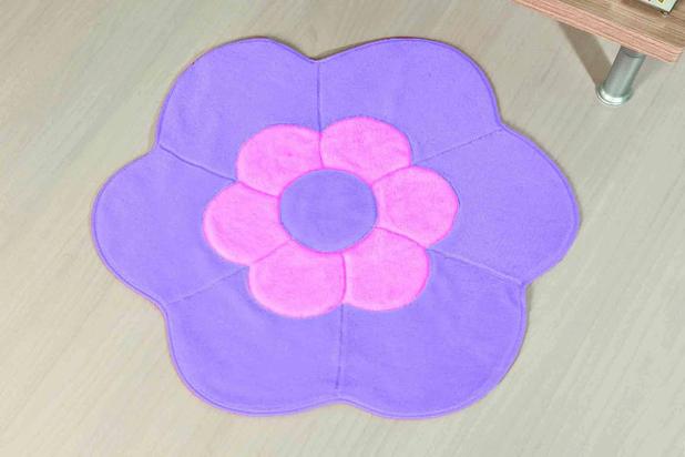 Tapete Antiderrapante FORMATO MARG.DUPLA - LILAS 1,12 x 1,12 - Guga tapetes Menor preço em Tapete Antiderrapante FORMATO MARG.DUPLA - LILAS 1,12 x 1,12 - Guga tapetes