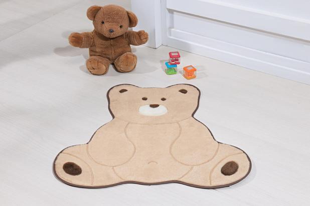 Tapete Antiderrapante FORMATO URSO FOFO - BEGE 0,74 x 0,70 - Guga tapetes Menor preço em Tapete Antiderrapante FORMATO URSO FOFO - BEGE 0,74 x 0,70 - Guga tapetes