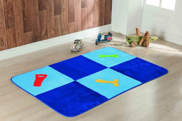 Tapete Antiderrapante PASSADEIRA FERRAMENTAS AZUL 1,30x0,90 - Guga tapetes Menor preço em Tapete Antiderrapante PASSADEIRA FERRAMENTAS AZUL 1,30x0,90 - Guga tapetes