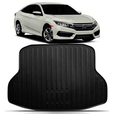 Tapete Bandeja Porta Malas Honda Civic 2017 2018 Rígido - Ecotap Menor preço em Tapete Bandeja Porta Malas Honda Civic 2017 2018 Rígido - Ecotap