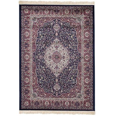 Tapete Belga Clássico Azul Design 4 0,67X1,05m - Edx Tapetes - Edantex Menor preço em Tapete Belga Clássico Azul Design 4 0,67X1,05m - Edx Tapetes - Edantex
