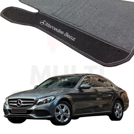 Tapete Bordado Mercedes Benz C180 2018 2019 2020 Original Aladin Outros Automotivo Magazine Luiza